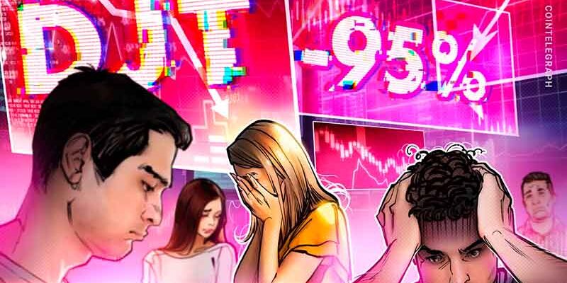 DJT, The Trump Memecoin Created by Martin Shkreli, Faces 95% Crash