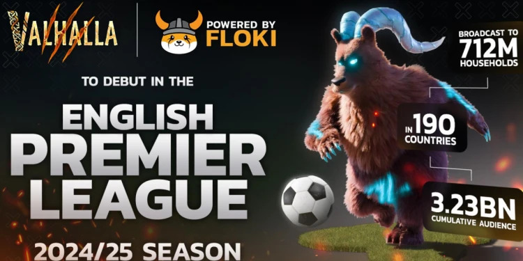 Floki Launches Promotional Drive for Valhalla during Premier League 2024-25