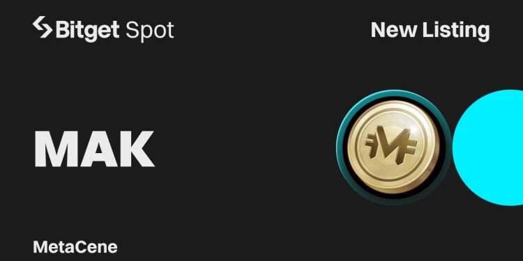 Bitget Launches ServerFi Project Metacene on Launchpool: Offers 1,980,000 MAK Token Prize Pool